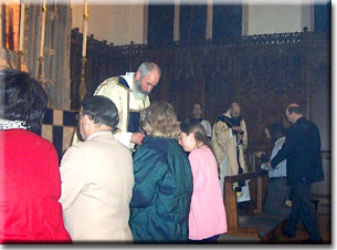 Serving Communion