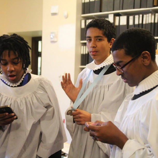 young men of the choir